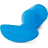 Синяя пробка для ношения B-vibe Snug Plug 5 - 14 см.