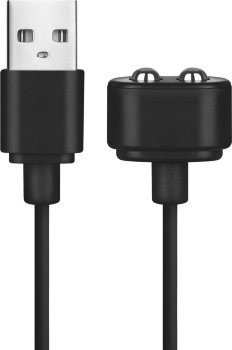 Черный магнитный кабель для зарядки Satisfyer USB Charging Cable