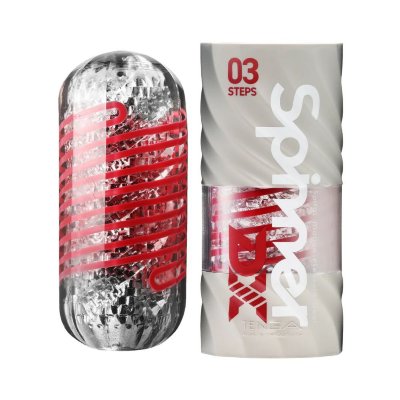 Мастурбатор Tenga Spinner DX 03 Steps Длина: 13 см. Диаметр: 5.8 см. В серии мастурбаторов Spinner DX эластомер на 40% толще по сравнению с оригинальной серией Spinner. Сочетание увлеченного размера корпуса и более толстого эластомера обеспечивает удобную посадку для любого мужчины. Разработанные с использованием специальной технологии «Go for a Spin», мастурбаторы Tenga Spiner имеют особую форму, с которой вы подниметесь на новый уровень удовольствия. Благодаря запатентованному спиральному механизму, стимулятор самостоятельно скручивается вокруг вашего члена, пока вы совершаете возвратно-поступательные движения, а нежнейший прозрачный материал легко скользит по поверхности пениса. Наслаждайтесь своим мастурбатором снова и снова! За счет прочного эластичного материала игрушки подходит для многоразового использования, а еще его очень легко и удобно мыть. Страна: Япония. Материал: термопластичный эластомер (TPE).