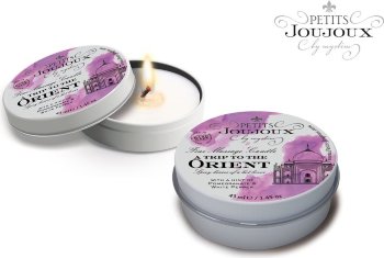 Массажная свеча Petits Joujoux Orient с ароматом граната и белого перца - 33 гр.