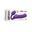 Фиолетовый безремневой вибрострапон Silicone Bendable Strap-On - size XL  Цена 17 972 руб. - Фиолетовый безремневой вибрострапон Silicone Bendable Strap-On - size XL