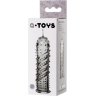 Прозрачная насадка на пенис TOYFA A-Toys - 15,5 см.