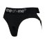 Черные трусики для насадок Heroine Lingerie Harness - size XL  Цена 8 286 руб. - Черные трусики для насадок Heroine Lingerie Harness - size XL