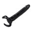 Чёрная насадка-фаллос для двойного проникновения INFLATABLE DILDO SLIM DONG - 13,5 см. - Чёрная насадка-фаллос для двойного проникновения INFLATABLE DILDO SLIM DONG - 13,5 см.