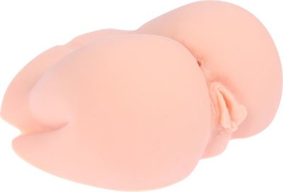 Полуторс Juliana с 2 входами - вагиной и анусом Полуторс Juliana с 2 входами - вагиной и анусом. Сделан из материала, абсолютно идентичного натуральному телу живого человека. Внутренность мастурбатора с анатомическими изгибами и рельефом, повторяющим все особенности внутреннего строения женского влагалища, включая точку G и ануса. Плотность материала и эффект вакуума создает ощущение проникновения в девственницу. Очень легка в уходе. Необходимо просто помыть в мыльном растворе и присыпать тальком. Влагалище и анус имеют сквозную структуру, что так же облегчает уход за изделием. Размер - 23 х 19 х 11 см. Два любовных тоннеля (вагина и анус), сливающихся в один. Страна: Корея. Материал: термопластичный эластомер (TPE).