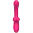 Розовый изогнутый вибратор-кролик - 21,2 см.  Цена 6 055 руб. - Розовый изогнутый вибратор-кролик - 21,2 см.