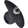 Черная анальная вибровтулка Cordis S - 10,5 см.