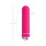Розовый нереалистичный мини-вибратор Mastick Mini - 13 см. - Розовый нереалистичный мини-вибратор Mastick Mini - 13 см.