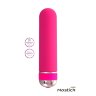 Розовый нереалистичный мини-вибратор Mastick Mini - 13 см.