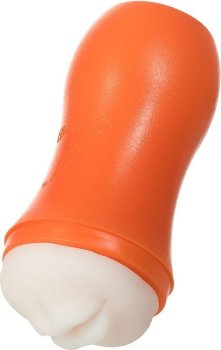 Мастурбатор-ротик A-Toys в оранжевой колбе