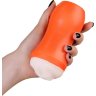 Мастурбатор-ротик A-Toys в оранжевой колбе