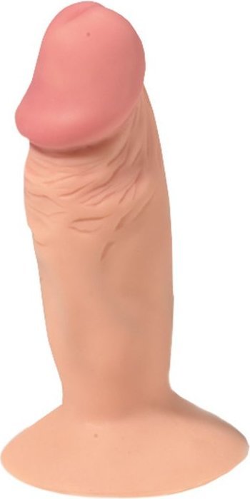 Анальный фаллоимитатор MINI SHINY SHANK OPAL 5 DONG FLESH - 12,7 см.