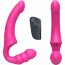 Розовый безремневой страпон Straples Strap-On Dildo - Розовый безремневой страпон Straples Strap-On Dildo