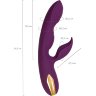 Фиолетовый вибратор-кролик Octar - 24,5 см.