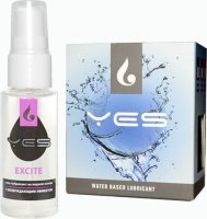 Гель-лубрикант на водной основе Excite с возбуждающим эффектом - 30 мл.