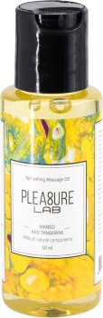 Массажное масло Pleasure Lab Refreshing с ароматом манго и мандарина - 50 мл.
