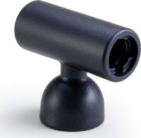 Черная насадка-мастурбатор на вибратор Doxy - Masturbator Sleeve Doxy Attachment