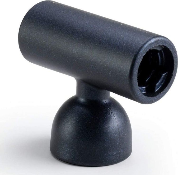 Черная насадка-мастурбатор на вибратор Doxy - Masturbator Sleeve Doxy Attachment