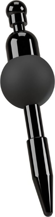 Черный уретральный вибростимулятор Vibrating Penis Plug