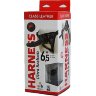 Насадка-фаллоимитатор на кожаных трусиках Harness Ultra Realistic 6,5 - 18,5 см.