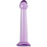 Фиолетовый фаллоимитатор Jelly Dildo S - 15,5 см.