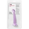 Фиолетовый фаллоимитатор Jelly Dildo S - 15,5 см.