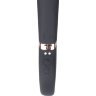 Черный двусторонний вибратор Key Control Massager Wand в форме гаечного ключа