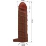 Коричневая насадка-удлинитель Kaile - 15 см.