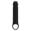 Черная насадка-удлинитель с вибрацией Vibrating Extender With Remote - Черная насадка-удлинитель с вибрацией Vibrating Extender With Remote
