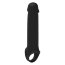 Черная насадка-удлинитель с вибрацией Vibrating Extender With Remote - Черная насадка-удлинитель с вибрацией Vibrating Extender With Remote