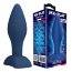 Синяя анальная пробка Bulb Plug - 12,1 см.  Цена 1 435 руб. - Синяя анальная пробка Bulb Plug - 12,1 см.