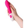 Розовый вибратор A-Toys Mika - 19,8 см.