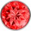 Малая серебристая анальная пробка Diamond Red Sparkle Small с красным кристаллом - 7 см.  Цена 1 069 руб. - Малая серебристая анальная пробка Diamond Red Sparkle Small с красным кристаллом - 7 см.