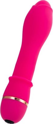 Ярко-розовый вибратор TOYFA March - 16,6 см.  Цена 3 684 руб. Длина: 16.6 см. Диаметр: 3.5 см. Вибратор A-Toys обладает интересным дизайном и выдающейся формой, которые обеспечат незабываемые ощущения. Имеют 20 режимов вибрации, которые удобно регулируются кнопкой в основании игрушки. Изготовлены из высококачественного и приятного на ощупь бархатистого силикона. Вибратор A-Toys созданы для того, чтобы доставить незабываемое удовольствие! Рабочая длина - 14 см. Минимальный диаметр - 2.4 см. Страна: Китай. Материал: силикон. Батарейки: 2 шт., тип AA.