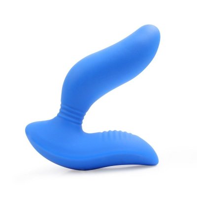 Синий вибромассажер простаты 3,5’’ Curve P-spot Massager - 12 см. Длина: 12 см. Диаметр: 3.5 см. Синий вибромассажер простаты 3,5’’ Curve P-spot Massager. 15 режимов вибрации. Два виброэлемента - в стволе и в основании. Рабочая длина - 10,5 см. Страна: Китай. Материал: силикон. Батарейки: встроенный аккумулятор.