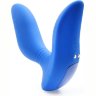 Синий вибромассажер простаты 3,5’’ Curve P-spot Massager - 12 см.