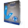 Синий вибромассажер простаты 3,5’’ Curve P-spot Massager - 12 см.