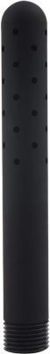 Черная насадка для анального душа ANAL DOUCHE - 15 см. Длина: 15 см. Диаметр: 2 см. Эта насадка для душа All Time Favorites - отличный инструмент для очищения! Насадка для душа имеет закругленный наконечник и тонкий стержень для удобного введения. Расположение отверстий обеспечивает поток воды внутрь на 360 градусов и делает насадку идеальной для очищения ануса. Страна: Китай. Материал: пластик.