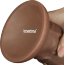 Коричневый фаллоимитатор Cubby dildo - 26,6 см.  Цена 8 059 руб. - Коричневый фаллоимитатор Cubby dildo - 26,6 см.