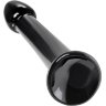 Черный фаллоимитатор Jelly Dildo M - 18 см.