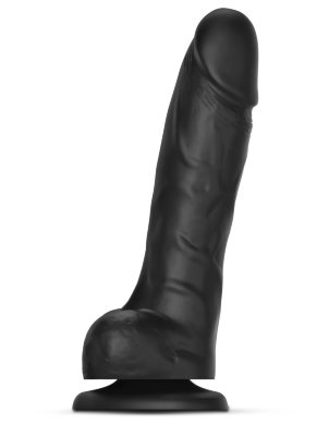 Черный фаллоимитатор Sliding Skin Realistic Dildo XL с подвижной кожей - 19 см.  Цена 13 766 руб. Длина: 19 см. Диаметр: 4.3 см. Strap-on-me представляет фаллоимитатор созданный специально для любителей реализма. Уникальный силиконовый стержень обладает подвижным верхнем слоем, максимально похожим на кожу. Минимализм, проста и утонченность определяют эстетику этого изделия. Головка, вены и яички обладают мягкой текстурой, благодаря которой игра станет для вас максимально комфортной. А подвижная «кожа» будет подстраиваться под каждое ваше движение. Рабочая длина - 15 см. Страна: Франция. Материал: силикон.