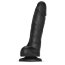 Черный фаллоимитатор Sliding Skin Realistic Dildo XL с подвижной кожей - 19 см.  Цена 13 766 руб. - Черный фаллоимитатор Sliding Skin Realistic Dildo XL с подвижной кожей - 19 см.