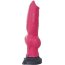 Розовый фаллоимитатор собаки Акита - 25 см.  Цена 11 174 руб. - Розовый фаллоимитатор собаки Акита - 25 см.
