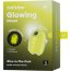 Желтый люминесцентный вакуум-волновой стимулятор клитора Glowing Ghost - Желтый люминесцентный вакуум-волновой стимулятор клитора Glowing Ghost