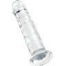 Прозрачный фаллоимитатор Auri - 20 см.