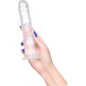 Прозрачный фаллоимитатор Auri - 20 см.