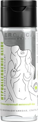 Гипоаллергенный интимный гель Hypoallergenic Glide - 200 мл. Гипоаллергенный интимный гель Hypoallergenic Glide на водной основе подарит максимально приятный эффект обоим партнерам. Подходит для ежедневного использования. Обеспечивает устойчивое скольжение. Можно использовать с игрушками и презервативами. Меры предосторожности: Избегайте попадания в глаза. Использовать строго по назначению. Не является контрацептивом. Не использовать на поврежденной поверхности кожи, прекратить использование при чувствительности на какой-либо компонент интимной гель-смазки или при возникновении аллергической реакции. Гель нанести на половые органы или внешнюю сторону презерватива. После полового акта желательно смыть гель-смазку теплой водой. вода, глицерин, гидроксиэтилцеллюлоза, глюконолактон, бензоат натрия, глюконат кальция, лимонная кислота. Страна: Беларусь. Объем: 200 мл.