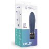 Темно-синий мини-вибратор Dalim - 10 см.