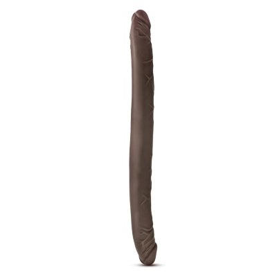 Коричневый двусторонний фаллоимитатор Chocolate 16-Inch Long Dildo - 41,5 см. Длина: 41.5 см. Диаметр: 3.8 см. Коричневый двусторонний фаллоимитатор Chocolate 16-Inch Long Dildo. Гибкий и приятный на ощупь. Страна: Китай. Материал: поливинилхлорид (ПВХ, PVC).