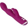 Фиолетовый вибратор A G-Spot Rabbit Vibrator для стимуляции зон G и A - 23,6 см.